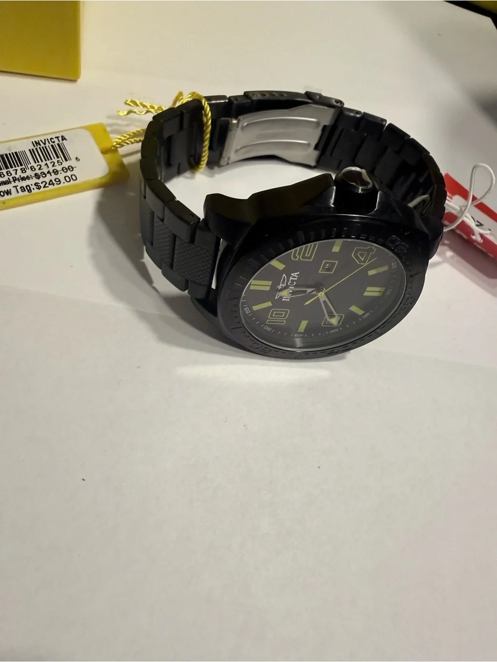 Invicta Speedway 46888 Quartz Black w/Black Dial 46 mm Men's Watch